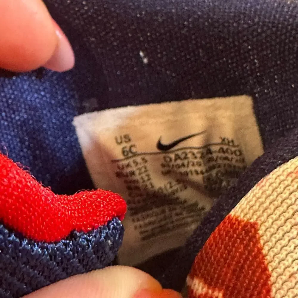 Nike Kyrie S2 sz 6c Tie Dye USA Sneakers